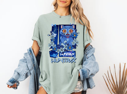 Kpop Demon Hunters Tiger Shirt, Demon Hunter Tiger Tee, Kpop Huntrix Pin Shirt, Jinu Manga Shirt, Saja Girls Fan, Anime Shirt