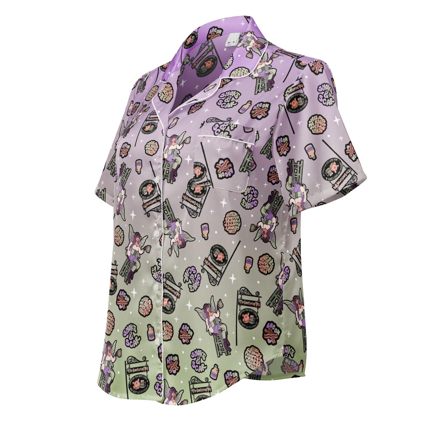 Pajama Shirt | Smoke and Scar Officially Licensed