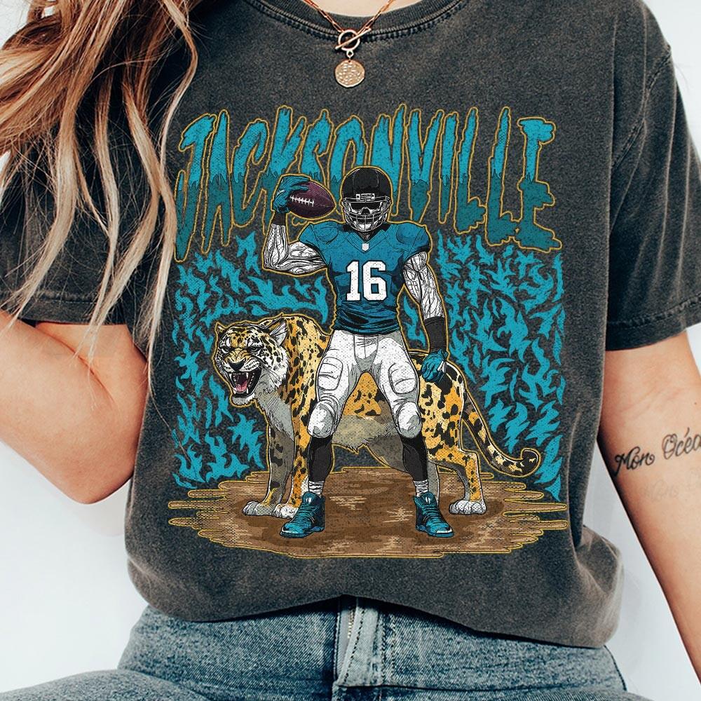 Jacksonville Football Skull Vintage Shirt