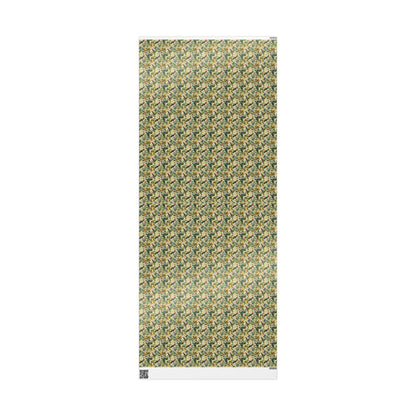 Bird Watching Wrapping Paper for Nature Lovers and Birders, Gift Wrap with Birds and Binoculars, Wildlife Inspired Gift Packaging #43