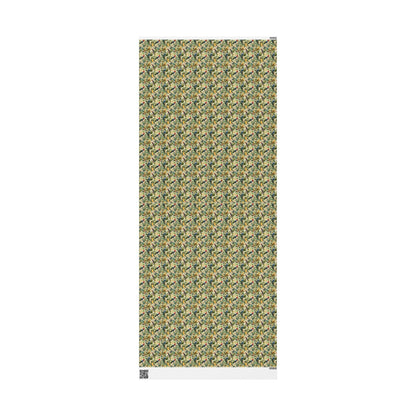 Bird Watching Wrapping Paper for Nature Lovers and Birders, Gift Wrap with Birds and Binoculars, Wildlife Inspired Gift Packaging #43