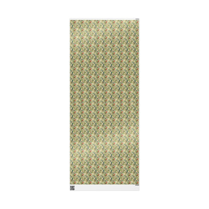Bird Watching Wrapping Paper for Nature Lovers and Birders, Gift Wrap with Birds and Binoculars, Wildlife Inspired Gift Packaging #49