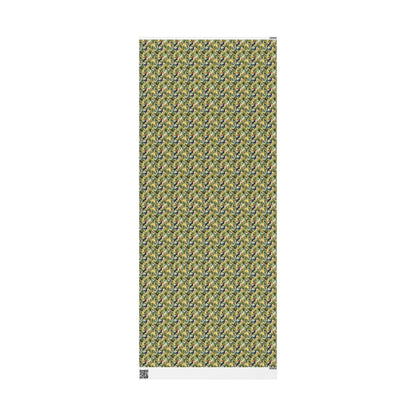 Bird Watching Wrapping Paper for Nature Lovers and Birders, Gift Wrap with Birds and Binoculars, Wildlife Inspired Gift Packaging #48