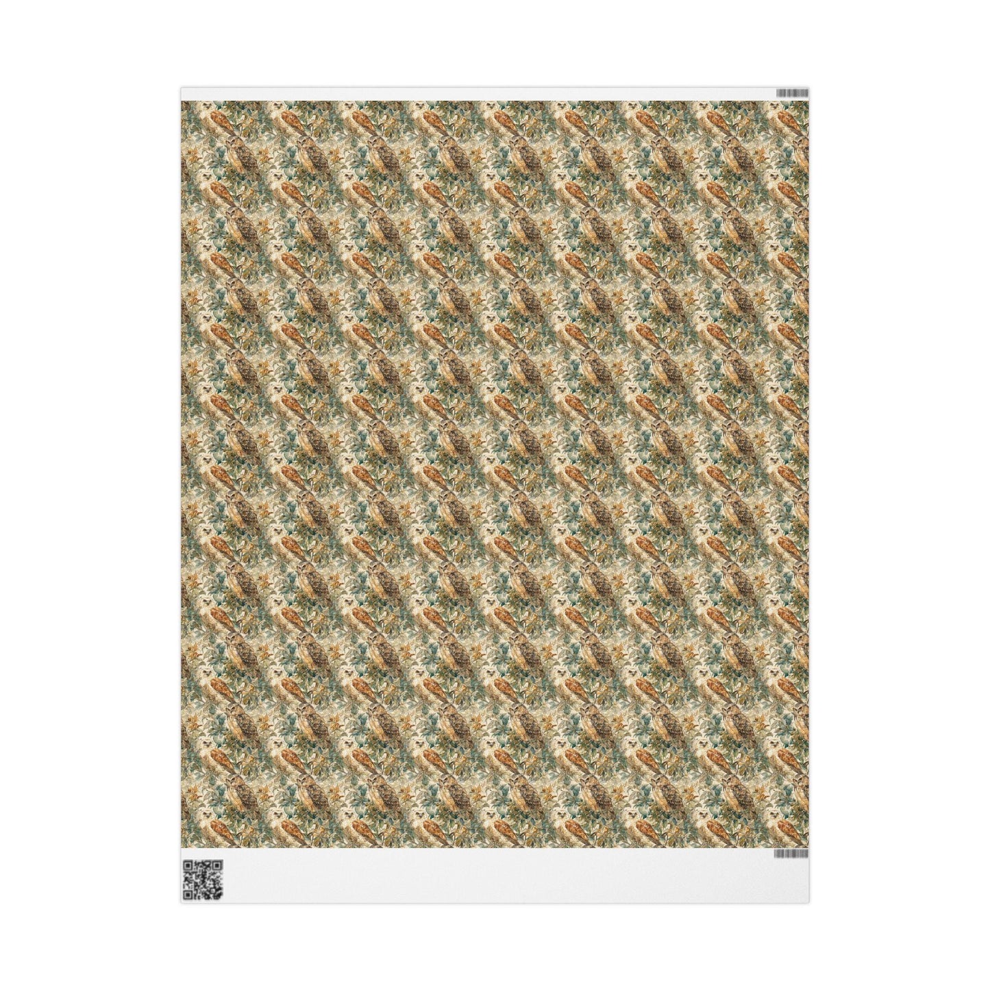 Bird Watcher Wrapping Paper Roll, Feathered Gift Wrap for Wildlife Enthusiasts and Bird Fans #39