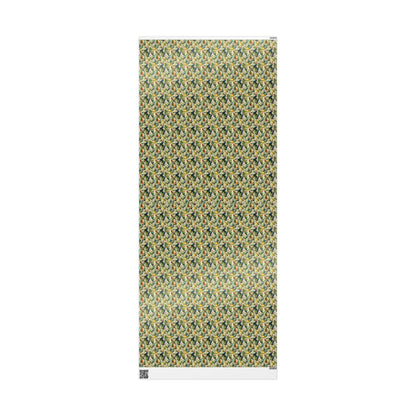 Bird Watching Wrapping Paper for Nature Lovers and Birders, Gift Wrap with Birds and Binoculars, Wildlife Inspired Gift Packaging #42