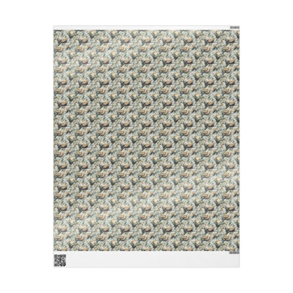 Birding Adventure Wrapping Paper Roll, Songbird Gift Wrap for Outdoor Gifts and Birdwatcher Packaging #26