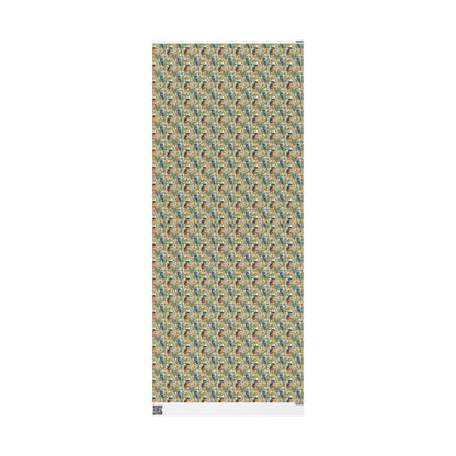 Songbird Wrapping Paper Roll, Birdwatching Gift Wrap for Nature Fans and Garden Bird Enthusiasts #35