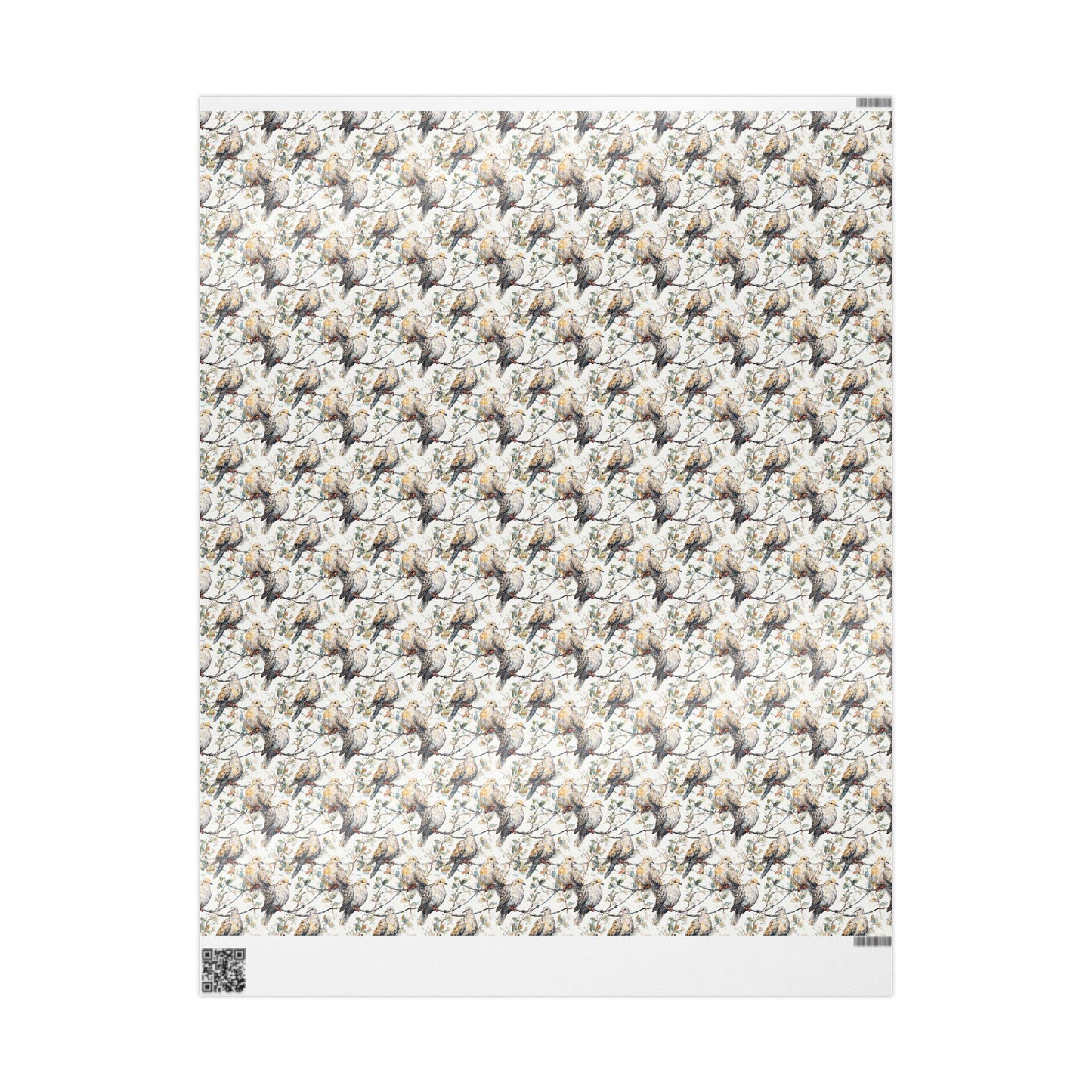 Bird Lover’s Wrapping Paper Roll, Wildlife Watching Gift Wrap for Nature Enthusiasts and Forest Fans #25