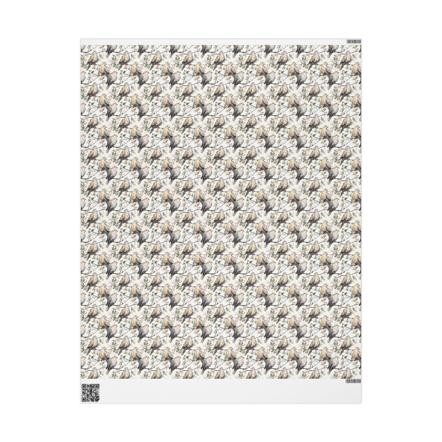 Bird Lover’s Wrapping Paper Roll, Wildlife Watching Gift Wrap for Nature Enthusiasts and Forest Fans #25