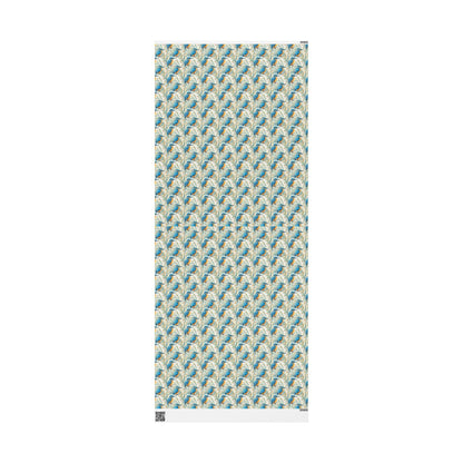Nature Inspired Bird Wrapping Paper Roll, Outdoor Wildlife Gift Wrap for Birdwatching Enthusiasts #34