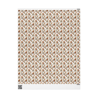 Birdwatcher Wrapping Paper for Gifts, Nature Themed Gift Wrap for Bird Lovers, Ornithology Party Packaging and Bird Decor #4