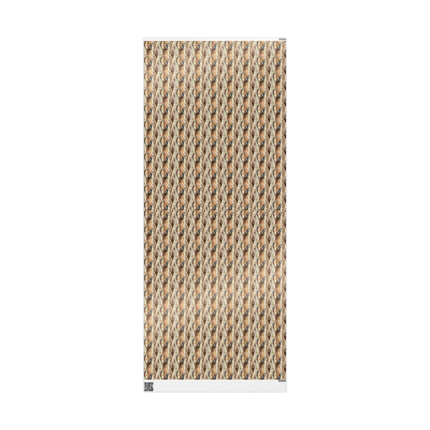 Bird Watching Wrapping Paper Roll, Gift Wrap for Wildlife Lovers with Woodland Bird Illustrations #28