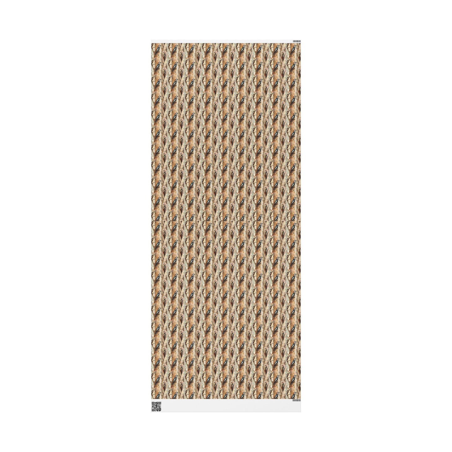 Bird Watching Wrapping Paper Roll, Gift Wrap for Wildlife Lovers with Woodland Bird Illustrations #28