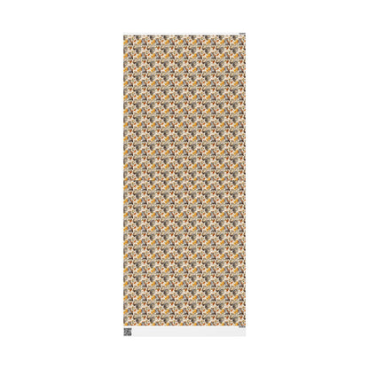 Bird Watching Wrapping Paper Roll, Woodland Bird Gift Wrap for Outdoor Adventures and Nature Gifting #22