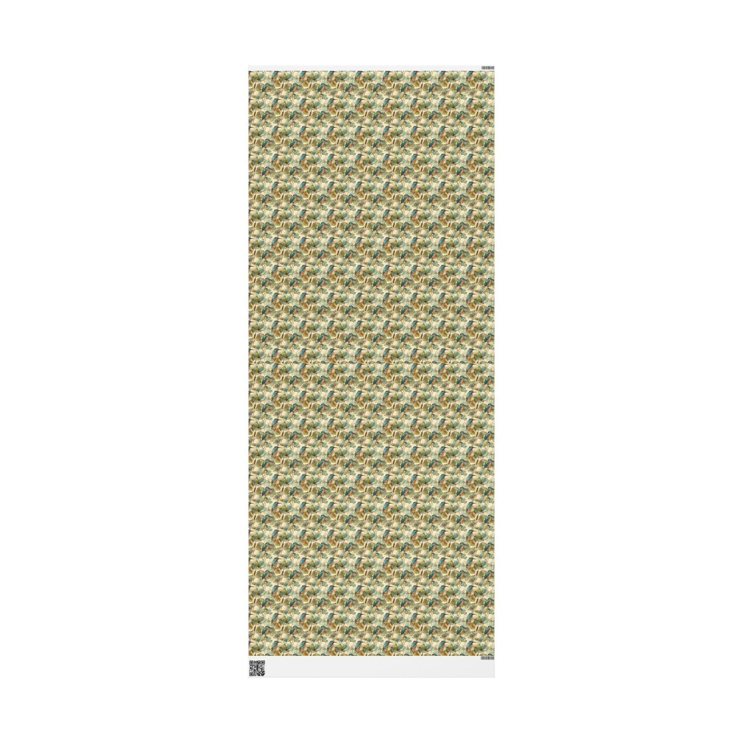 Bird Watching Wrapping Paper Roll, Gift Wrap for Ornithologists and Nature Enthusiasts with Birds and Leaves #13