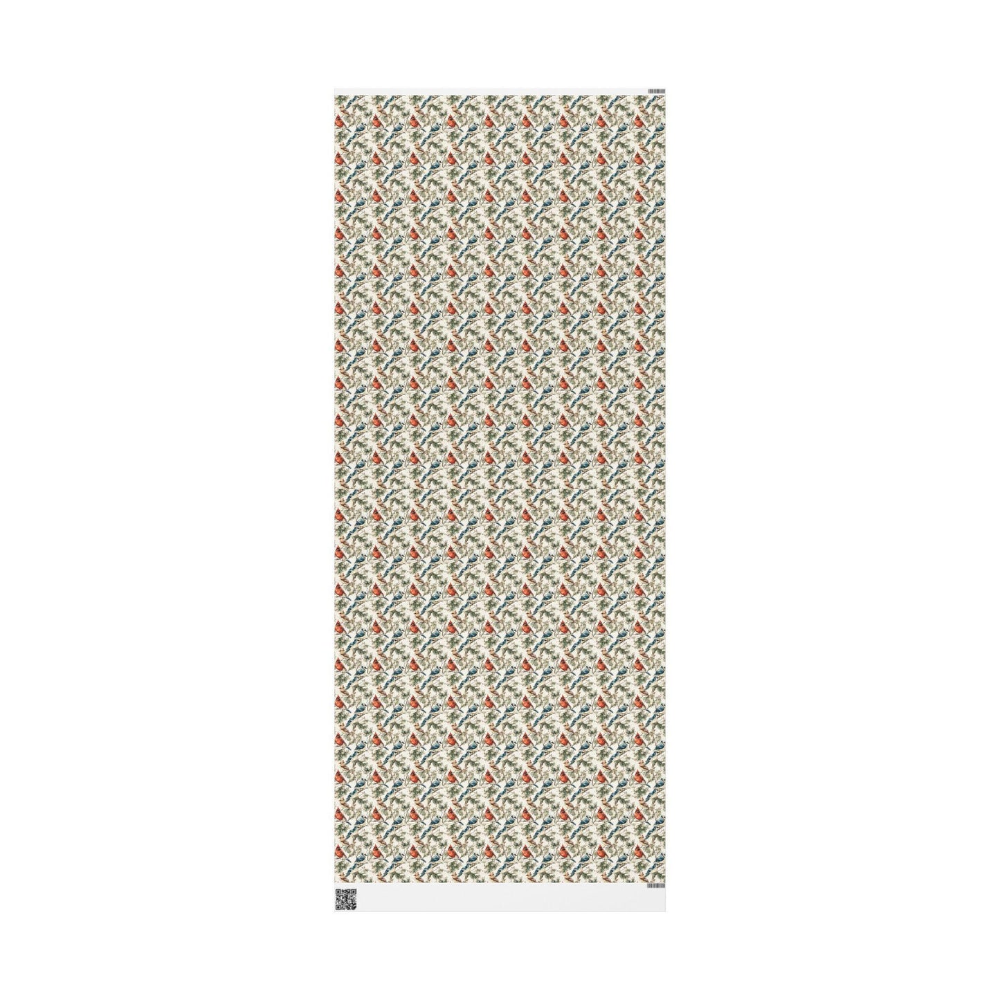 Nature Bird Watching Wrapping Paper for Birders and Wildlife Fans, Unique Gift Wrap with Songbirds and Forest Inspired Prints #3