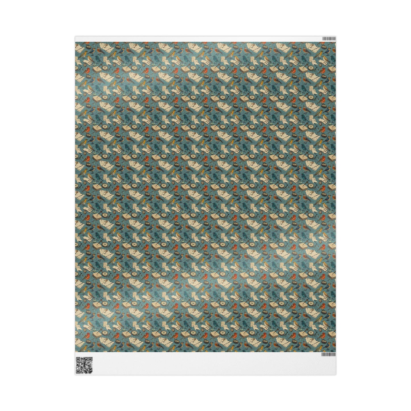 Owls Bird Watching Theme Gift Wrap for Outdoor Lovers, Wrapping Paper with Birds and Leaves, Perfect for Birdwatchers and Nature Gifts #10