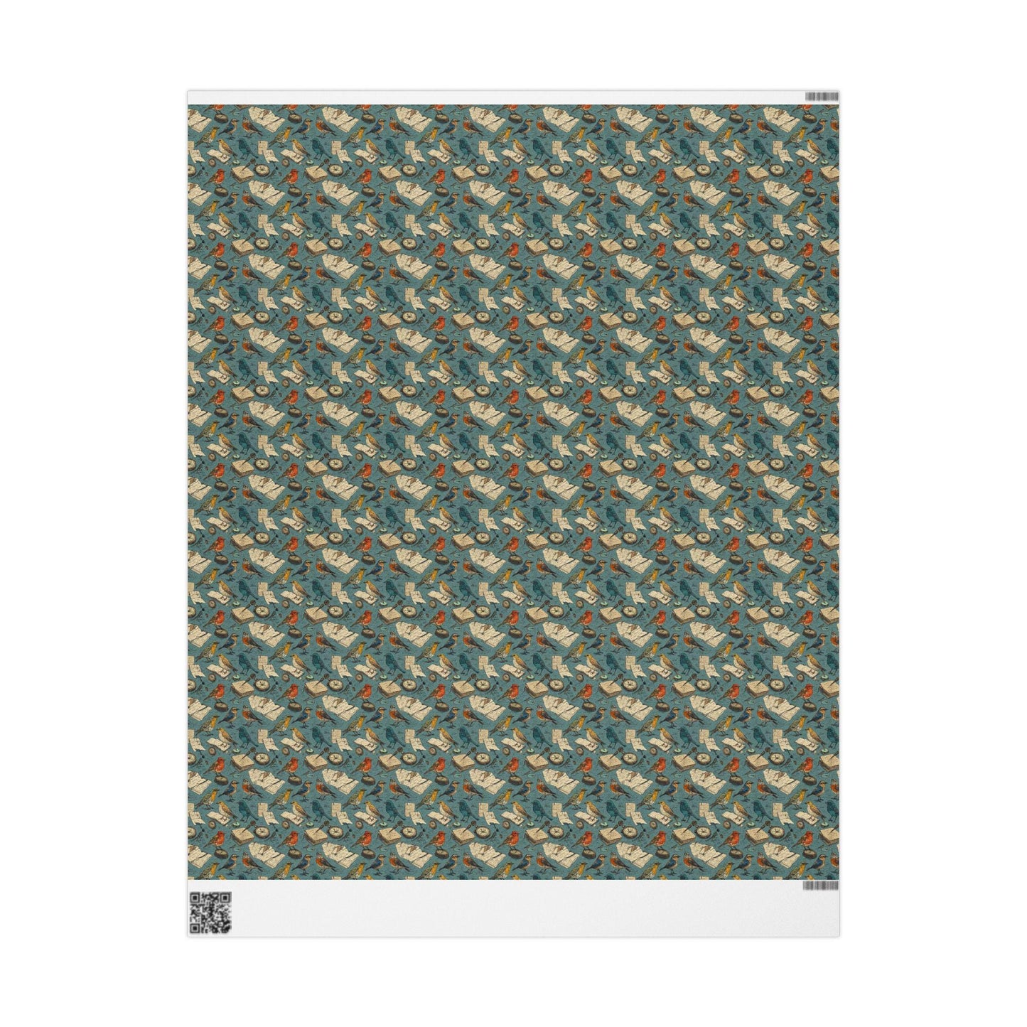 Owls Bird Watching Theme Gift Wrap for Outdoor Lovers, Wrapping Paper with Birds and Leaves, Perfect for Birdwatchers and Nature Gifts #10