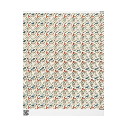 Birdwatching Gift Wrap for Ornithologists and Nature Fans, Decorative Wrapping Paper with Birds, Perfect for Outdoor Enthusiasts #2