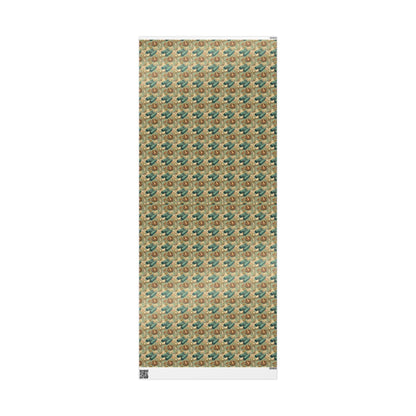 Bird Watching Wrapping Paper for Nature Lovers and Birders, Gift Wrap with Birds and Binoculars, Wildlife Inspired Gift Packaging #1