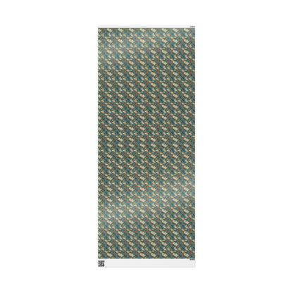 Owls Bird Watching Theme Gift Wrap for Outdoor Lovers, Wrapping Paper with Birds and Leaves, Perfect for Birdwatchers and Nature Gifts #10
