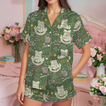 Boys of Tommen Pajama Set, Tommen College Sleepwear, Kavanagh 13 Loungewear, Rugby Team Pajamas, Rugby College, Book Club Pjs, Bookish Merch