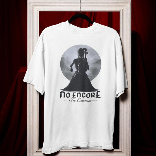 Vintage Gothic Shirt | No Encore No Emotions Tshirt, Comfort Colors Tee, Retro Dark Academia, Movie Series Inspired, Alt Aesthetic