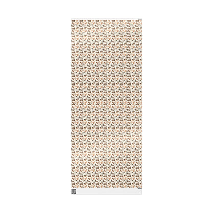 Cowgirl Horse Wrapping Paper, Christmas Equestrian Gift Wrap, Winter Riding Wrap, Holiday Present Paper, Horse Lover Festive Sheet