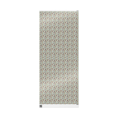 Equestrian Christmas Gift Wrap, Horse Lover Wrapping Paper, Cowgirl Winter Holiday Wrap, Riding Scene Present Paper