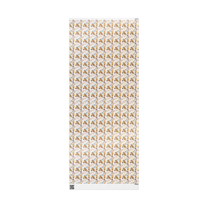 Horse Birthday Wrapping Paper, Gift Wrap for Horse Lover, Equestrian Birthday Present Wrap, Pony Themed Gift Paper