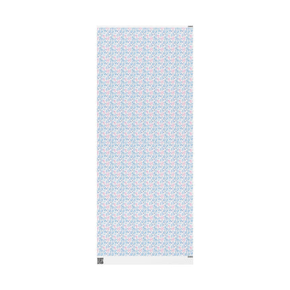 Dental Clinic Wrapping Paper, Tooth Design Gift Wrap, Orthodontist Print Fun Gift Wrap for Dental Office Dentist and Hygienists