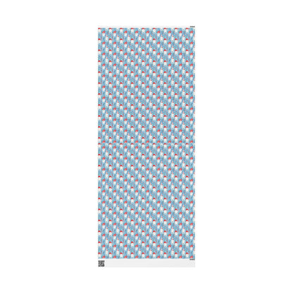 Dentist Appreciation Gift Wrap, Dental Pattern Paper, Unique Tooth Design Christmas Fun Gift Wrap for Dental Office Dentist and Hygienists