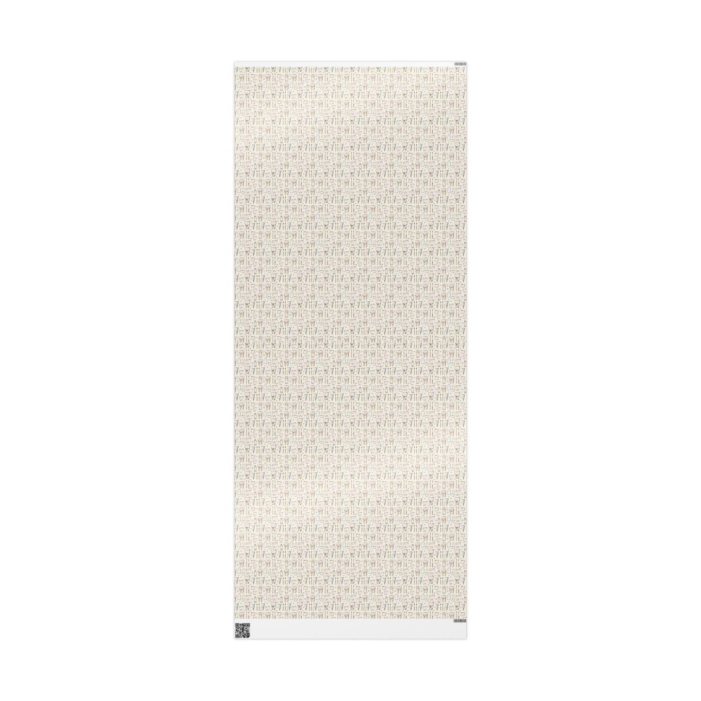 Tooth Pattern Gift Wrap, Dental Supplies Packaging, Dentist Wrapping Fun Gift Wrap for Dental Office Dentist and Hygienists