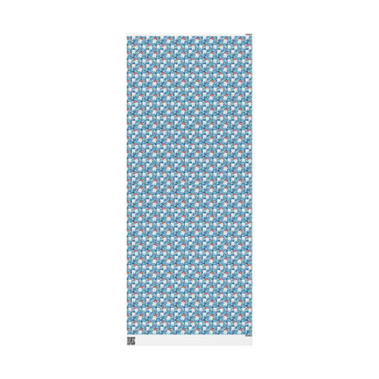 Tooth Print Gift Wrap, Dentist Office Decor, Dental-Themed Wrapping Christmas Fun Gift Wrap for Dental Office Dentist and Hygienists