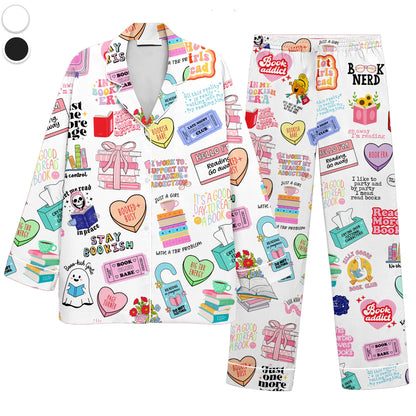 I Still Read Children's Books Teacher Pajamas Set, Funny School Pjs, Kindergarten Teacher PJS, Friends Shirt, Back To School Gift, Read PJS