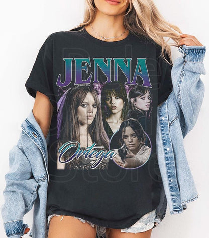 Jenna Ortega Graphic T-Shirt, Jenna Ortega Fan T-Shirt, TV Show Fan T-Shirt, Jenna Ortega Inspired T-Shirt