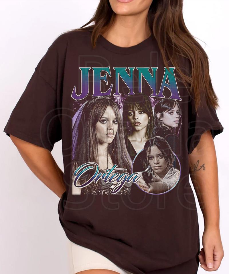 Jenna Ortega Graphic T-Shirt, Jenna Ortega Fan T-Shirt, TV Show Fan T-Shirt, Jenna Ortega Inspired T-Shirt