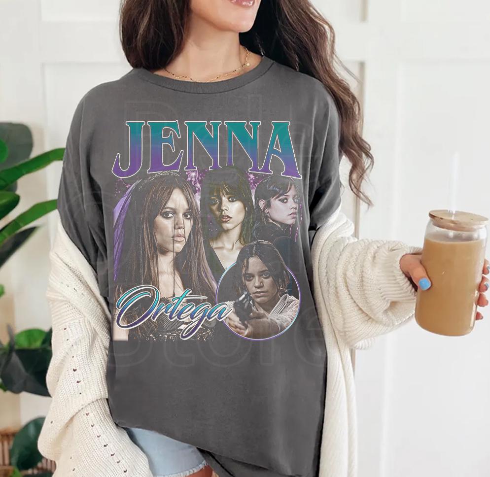 Jenna Ortega Graphic T-Shirt, Jenna Ortega Fan T-Shirt, TV Show Fan T-Shirt, Jenna Ortega Inspired T-Shirt