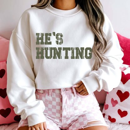 Hunting Wives Hoodie: Deer Hunter's Girlfriend Gift