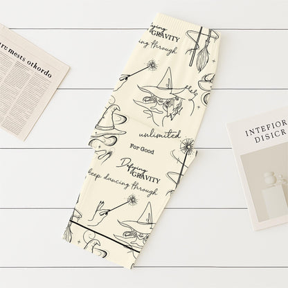 Halloween Witch Pajamas Set, Defying Gravity Sleepwear, Wizard Musical Movie Homewear, Changed For Good Shirt, Spooky Season Gift