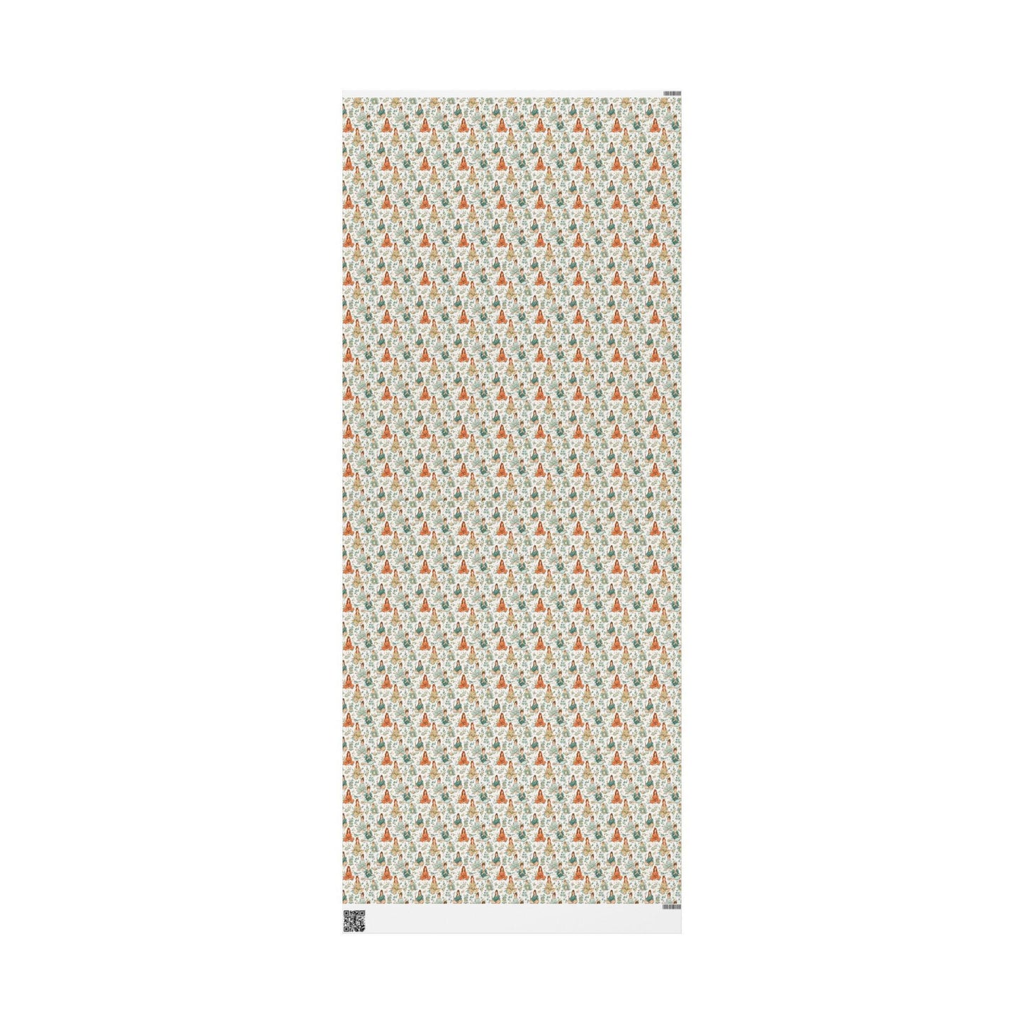 Namaste and Meditation Wrapping Paper Roll, Yoga Gift Wrap for Calm, Peaceful, Spiritual Holiday Giving #8