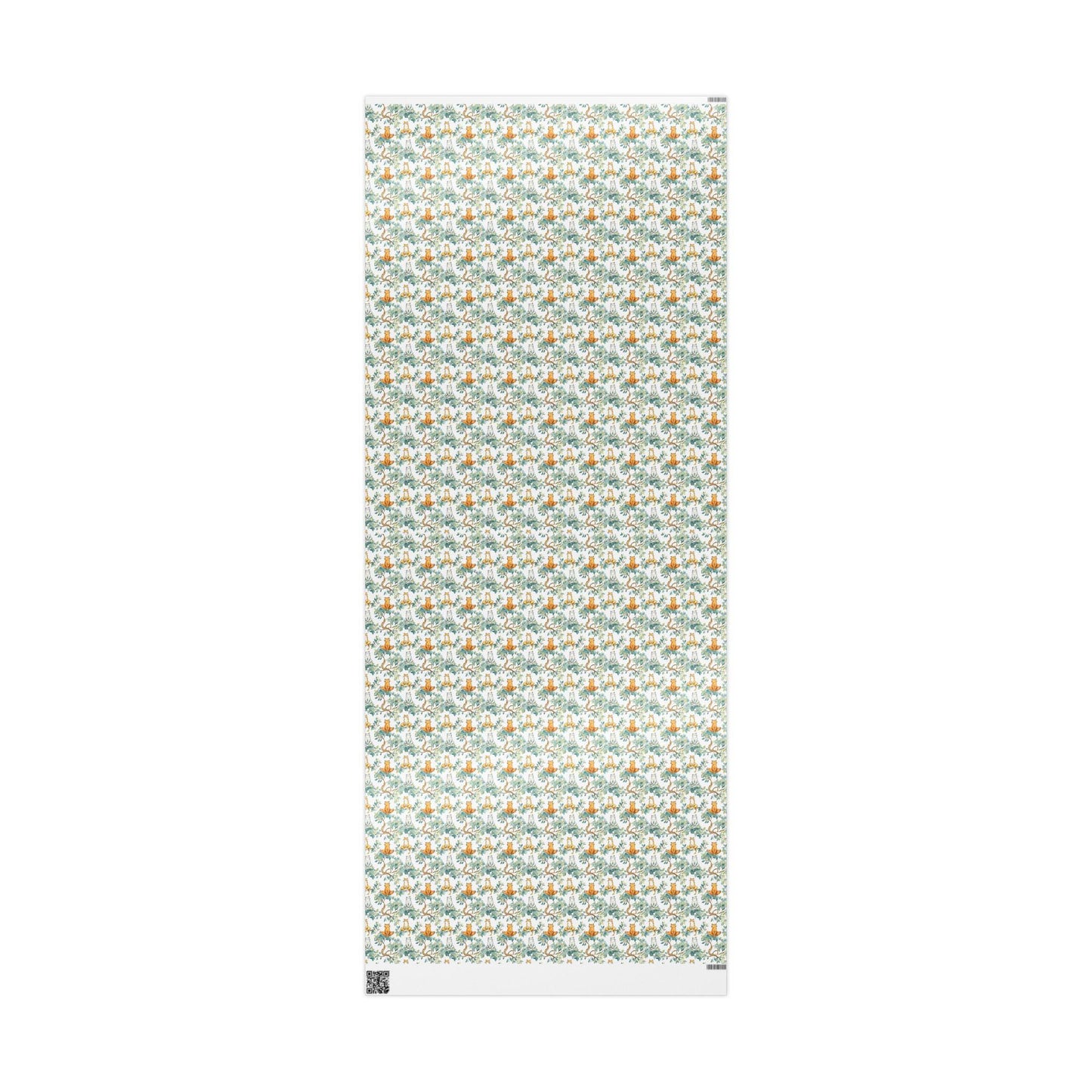 Yoga and Meditation Cats Wrapping Paper Roll, Spiritual Gift Wrap with Namaste Pose Design for Calm, Mindful Gifting #6