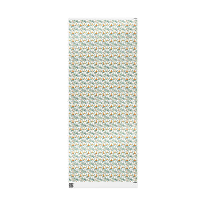 Yoga and Meditation Cats Wrapping Paper Roll, Spiritual Gift Wrap with Namaste Pose Design for Calm, Mindful Gifting #6