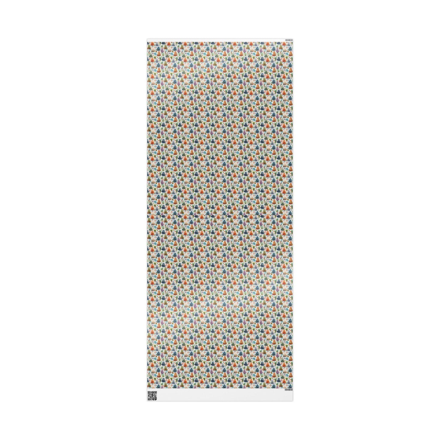 Cats Yoga Teachers Wrapping Paper Roll with Namaste Poses, Meditation Gift Wrap for Peaceful Holiday or Birthday Gifting #5
