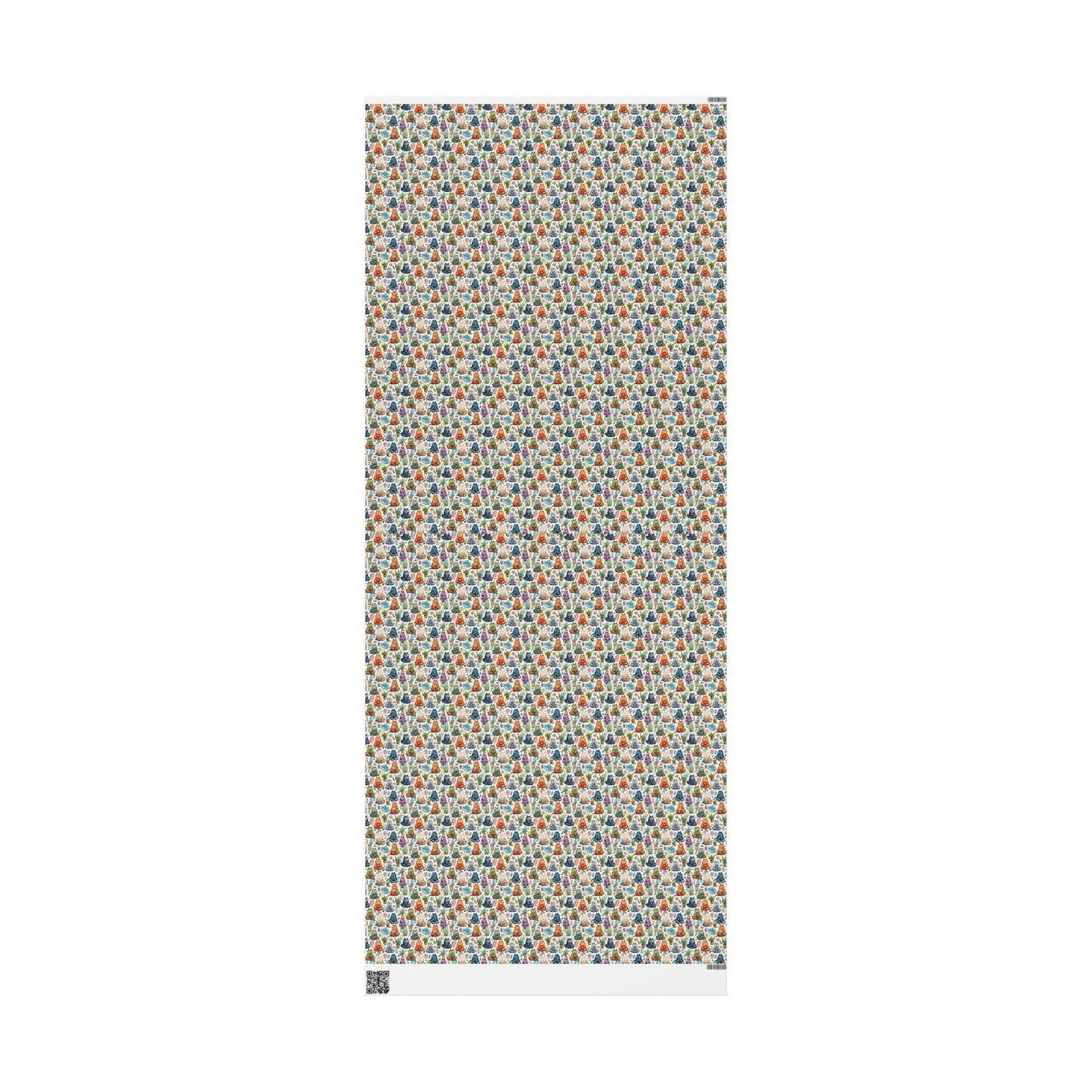 Cats Yoga Teachers Wrapping Paper Roll with Namaste Poses, Meditation Gift Wrap for Peaceful Holiday or Birthday Gifting #5