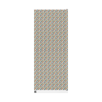 Cats Yoga Teachers Wrapping Paper Roll with Namaste Poses, Meditation Gift Wrap for Peaceful Holiday or Birthday Gifting #5