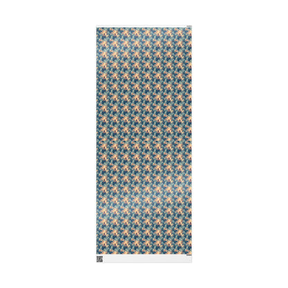 Calm Pose Wrapping Paper Roll for Yoga Lovers, Namaste and Zen Inspired Gift Wrap for Holiday Presents #23