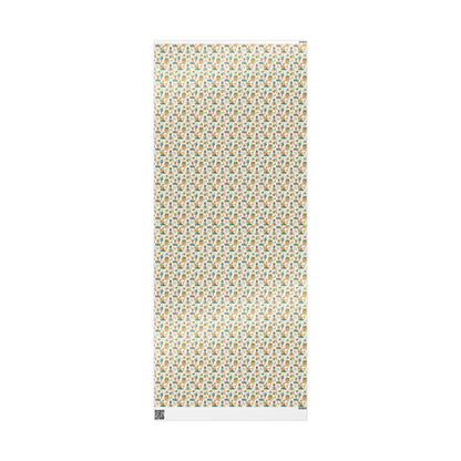 Namaste Wrapping Paper Roll, Yoga Pose Design Gift Wrap for Peaceful, Spiritual, and Thoughtful Holiday Gifting #20