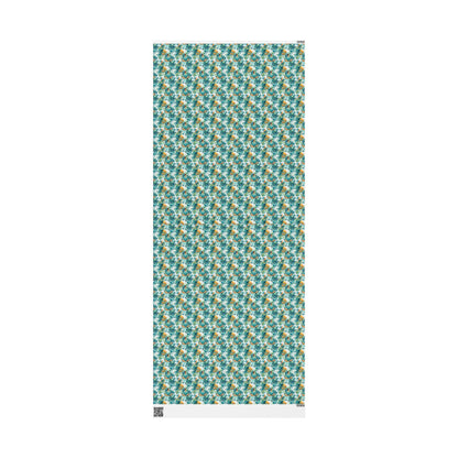 Yoga and Spiritual Wrapping Paper Roll, Meditation Pose Gift Wrap for Zen Teachers and Holiday Celebrations #24