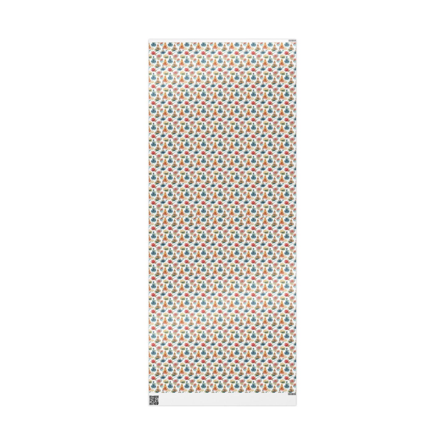 Meditation Gift Wrap Roll, Yoga Pose Wrapping Paper for Spiritual Giving, Wellness Retreats and Teachers #10